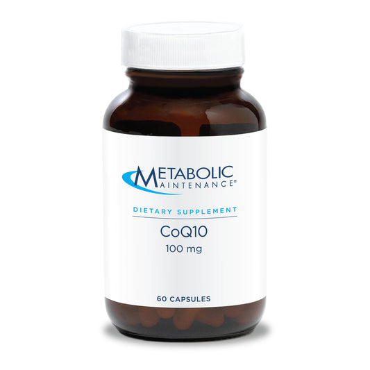 Hero image of Metabolic Maintenance CoQ10 capsules bottle (60 count)