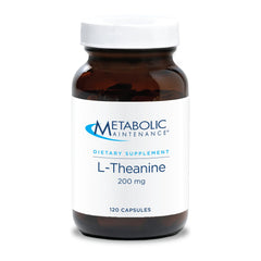 Hero image of Metabolic Maintenance L-Theanine 200mg Suntheanine bottle (120 capsules)