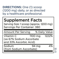 BPA-free amber bottle packaging for Vitamin C powder