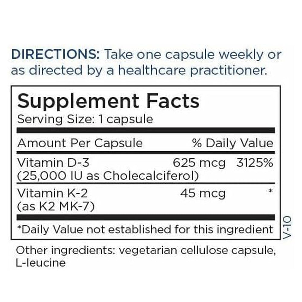BPA-free recycled amber bottle packaging for Vitamin D3 & K2