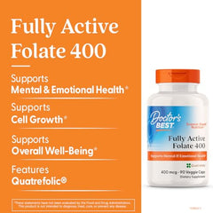 Metabolically active folate illustration