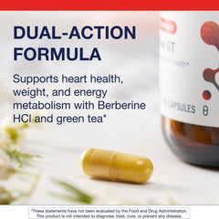 Berberine GT capsules with bottle