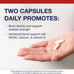 Metagenics Bone Builder Plus label view showing product ingredients