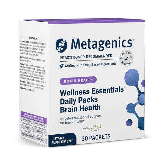 Hero image of Metagenics Wellness Essentials Brain Health 30-pack packets