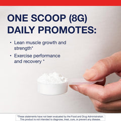 Creatine UP label close-up