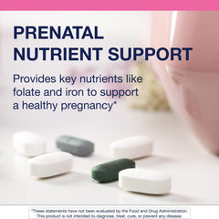 Brain and energy support visuals for Fem Prenatal (choline and B vitamins)
