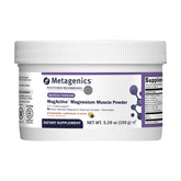 Front view of Metagenics MagActive Magnesium Muscle Powder canister, Strawberry Lemonade flavor