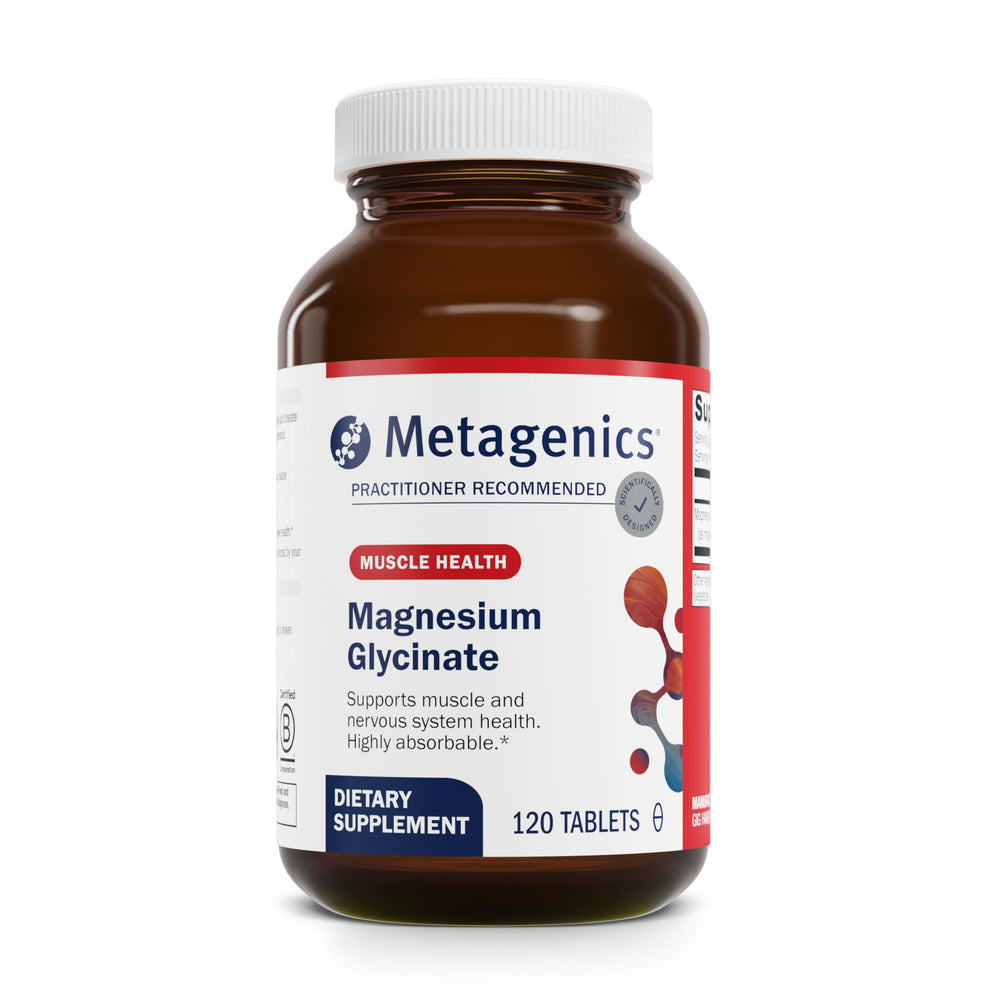 Metagenics Magnesium Glycinate 120 tablets bottle