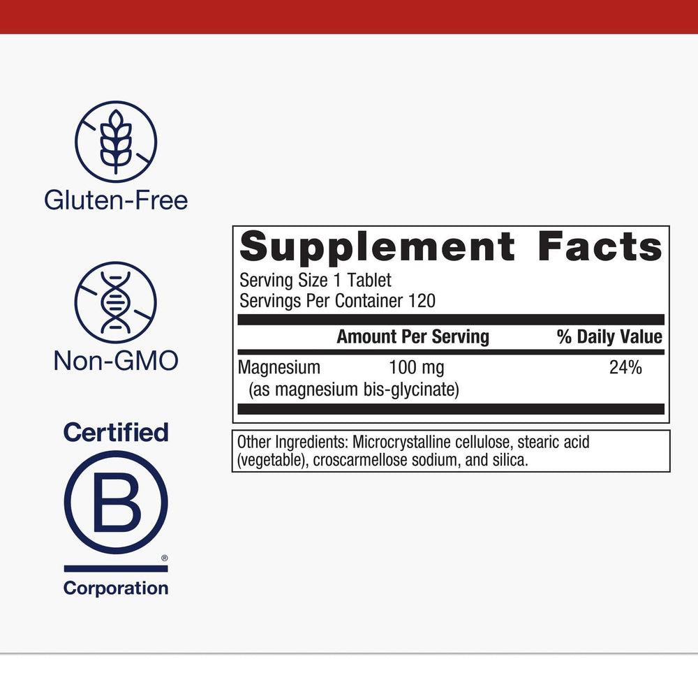Magnesium bisglycinate capsules for sleep and relaxation