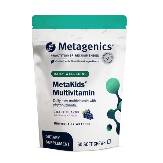 Metagenics MetaKids Multivitamin Soft Chews bottle front view