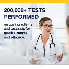 Metagenics OmegaGenics purity-testing emphasizes rigorous screening for contaminants.
