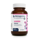 Metagenics Ostera bone support for postmenopausal women in a 60-tablet bottle