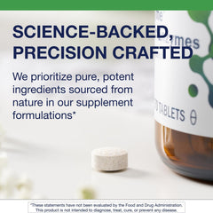 cGMP-certified facility quality assurance mention on bottle