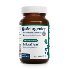 Hero image of Metagenics SulforaClear detox and antioxidant support, 60 capsules