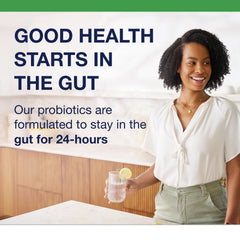 Back packaging details for Metagenics UltraFlora Acute Care probiotic