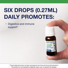 Product bottle shows UltraFlora Baby Probiotic branding and clear labeling.