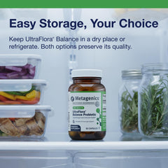 Metagenics UltraFlora Balance facility photo underscores GMP manufacturing standards.