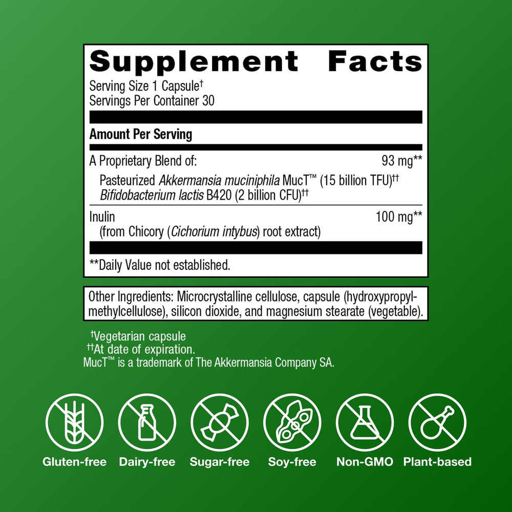 UltraFlora Triplebiotic capsules close-up