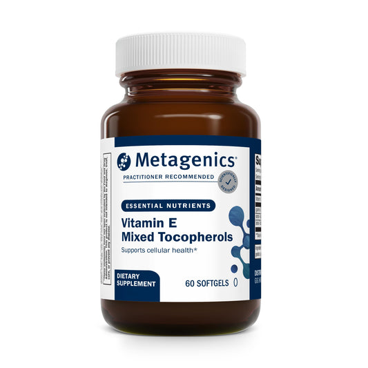 Metagenics Vitamin E Mixed Tocopherols bottle - main product image