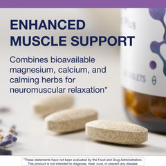 Lemon balm ingredient highlighted for Herbal Relaxation Support in MyoCalm Plus