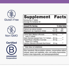 Valerian ingredient highlighted for Herbal Relaxation Support in MyoCalm Plus