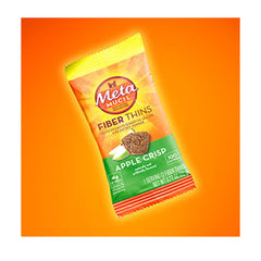 Nutrition panel for Metamucil Apple Crisp wafers