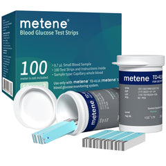 Metene TD-4116 test strip in vial for reliable, convenient use