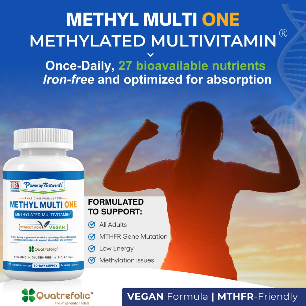 Methyl Multi One label close-up