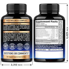 Capsules of methylated B complex vitamins