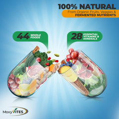 Nutrition facts and ingredient details on the bottle