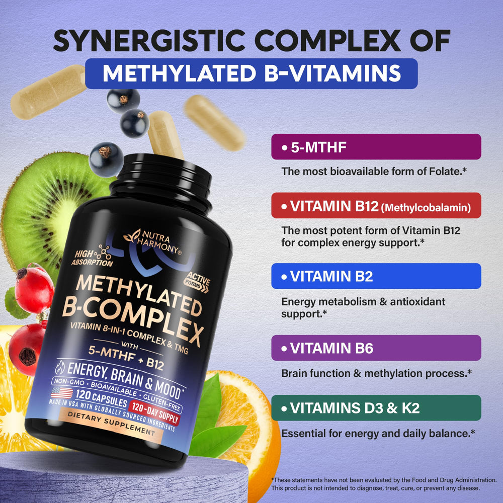 Methylcobalamin (B12) for energy support