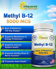 Methylcobalamin 5000 mcg B12 tablet close-up