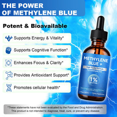 Brain health and energy support with methylene blue