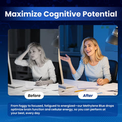 Back view of Methylene Blue Drops bottle