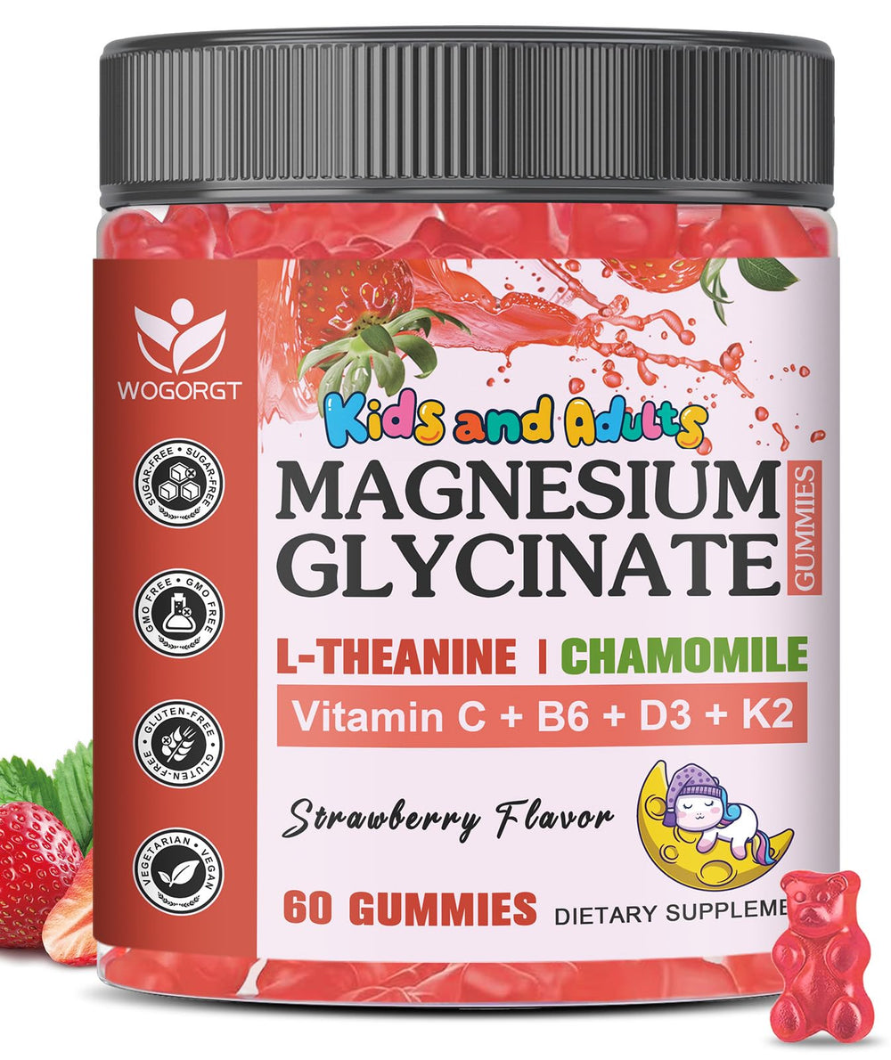 Hero image: Magnesium Glycinate Gummies for Kids & Adults
