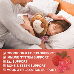 Label highlights Vitamin B6, D3 and K2 in the formula