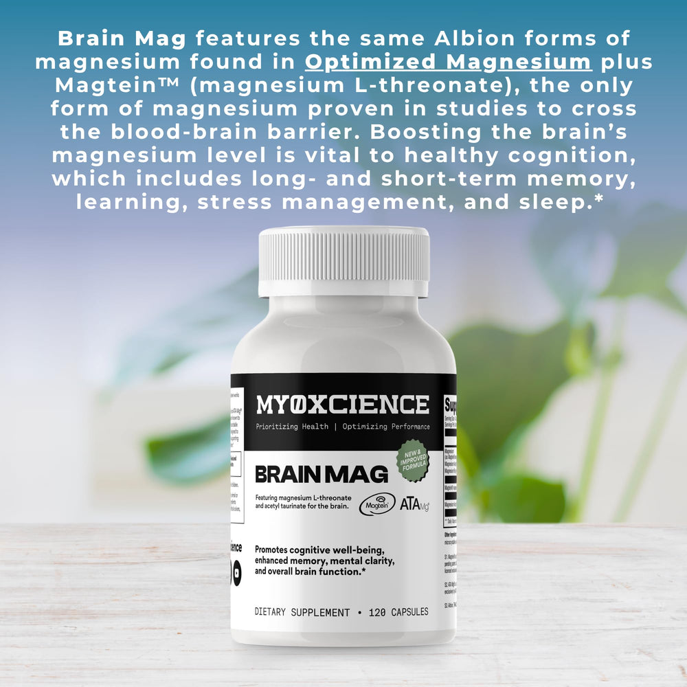 Allergen-free, clean label magnesium supplement packaging