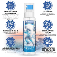 Two-ingredient formula from Dead Sea magnesium chloride