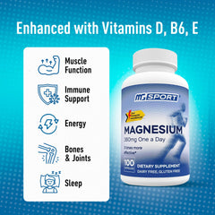 MGSPORT capsule serving size at bedtime