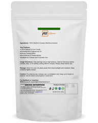 mGanna menthol crystals 227g container front ready for flavoring and aroma.