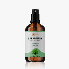 mGanna Spearmint Hydrosol bottle ready for culinary and cosmetic use.
