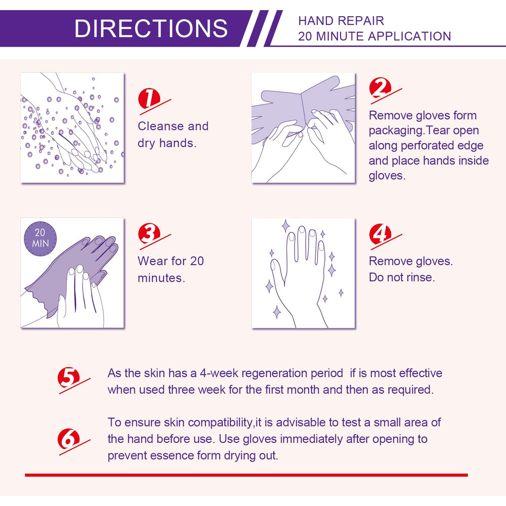 MianYang hand-care routine with spa gloves