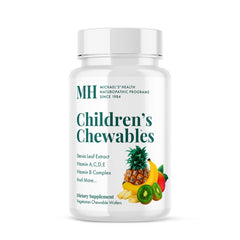 Product box of Michael's Health Naturopathic Programs Children's Chewables – Fruit Punch