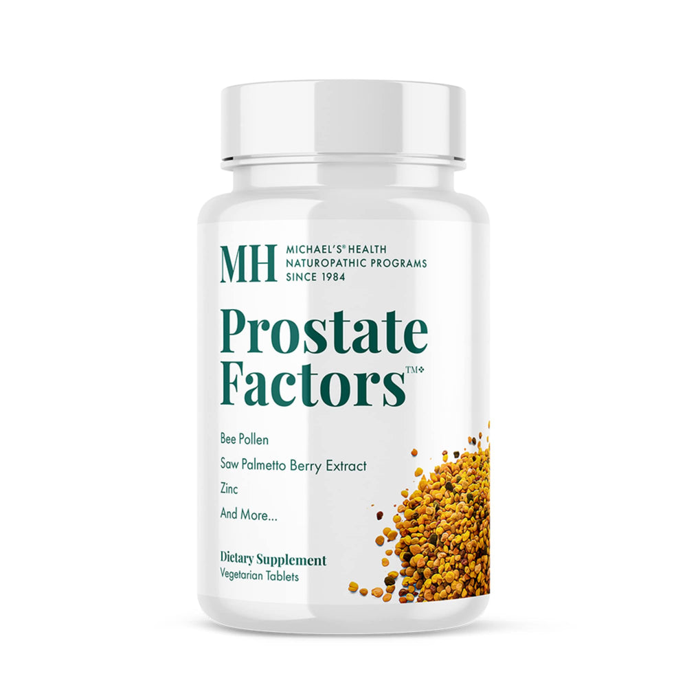 Bottle label of Michael's Prostate Factors