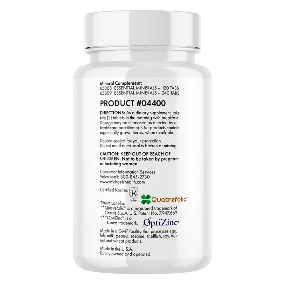 Product label showing 60-serving count