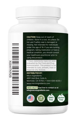 Bottle packaging with third-party lab test seal