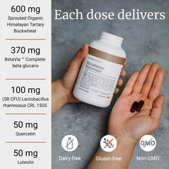 Organic Himalayan Tartary Buckwheat used in Microbiome Rejuvenate