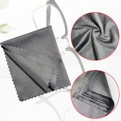 Bulk 30-pack microfiber cleaning cloths for storage and travel