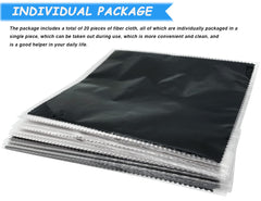 Close-up of lint-free microfiber fabric suitable for delicate surfaces
