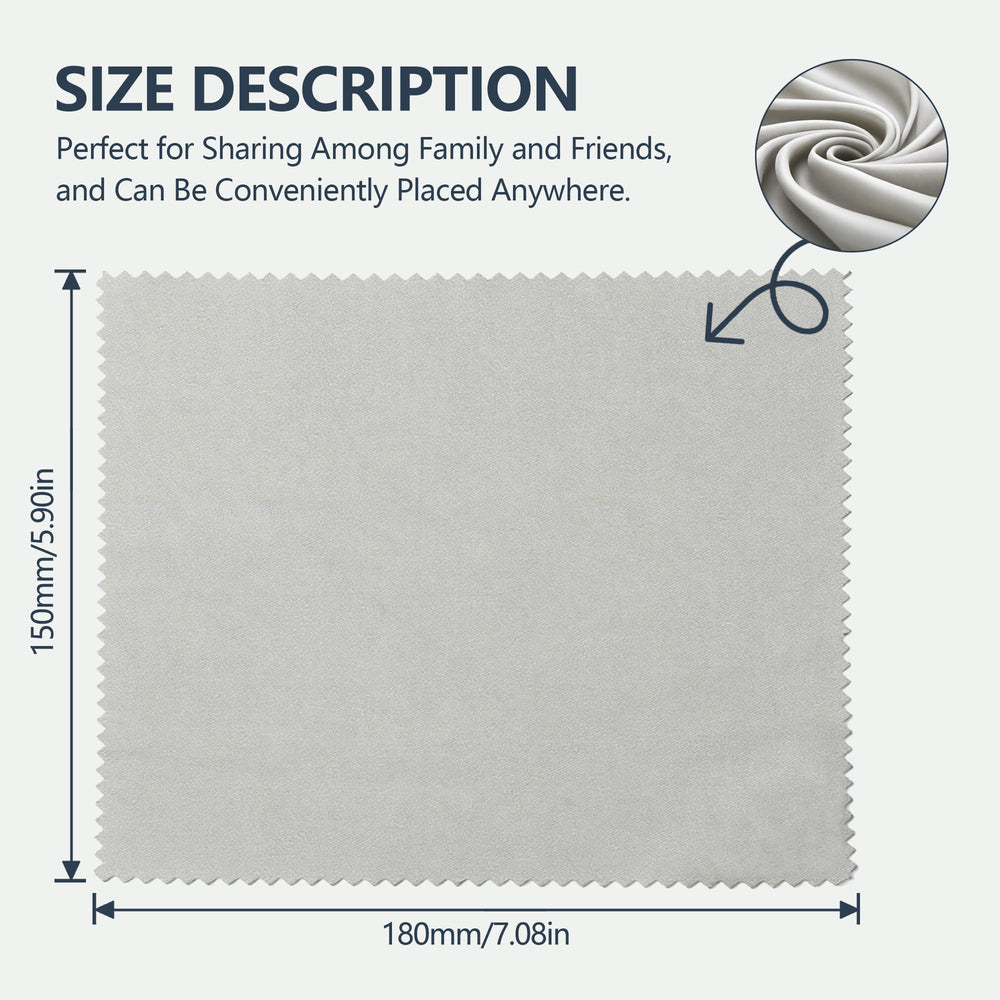 Laptop and monitor cleaned with microfiber cloths, portable bulk pack